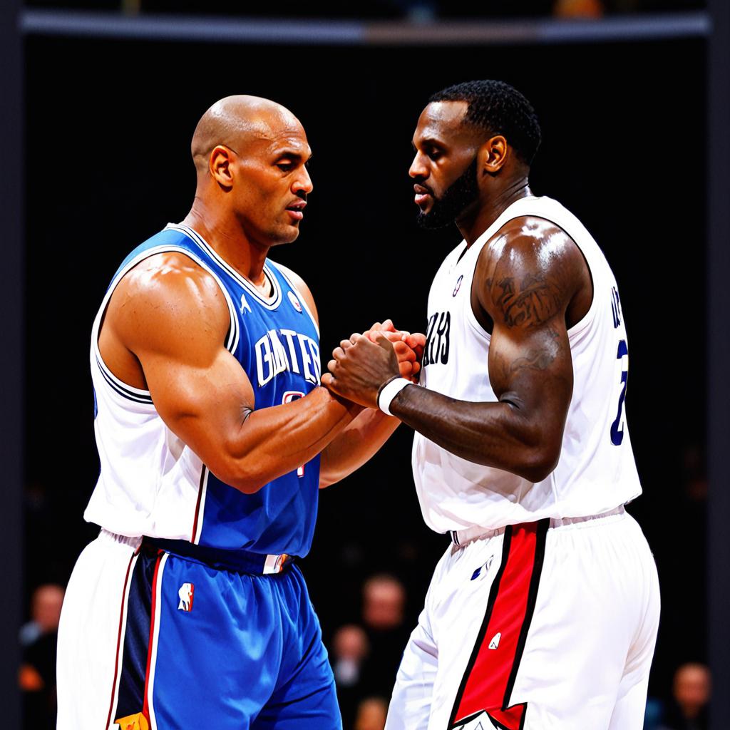 2007年NBA全明星赛，奥尼尔与詹姆斯的经典尬舞时刻回顾