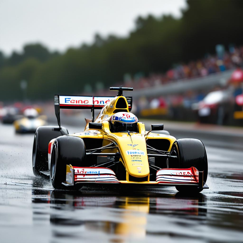 2008年F1德国大奖赛，汉密尔顿雨中逆袭，五星体育经典解说回顾