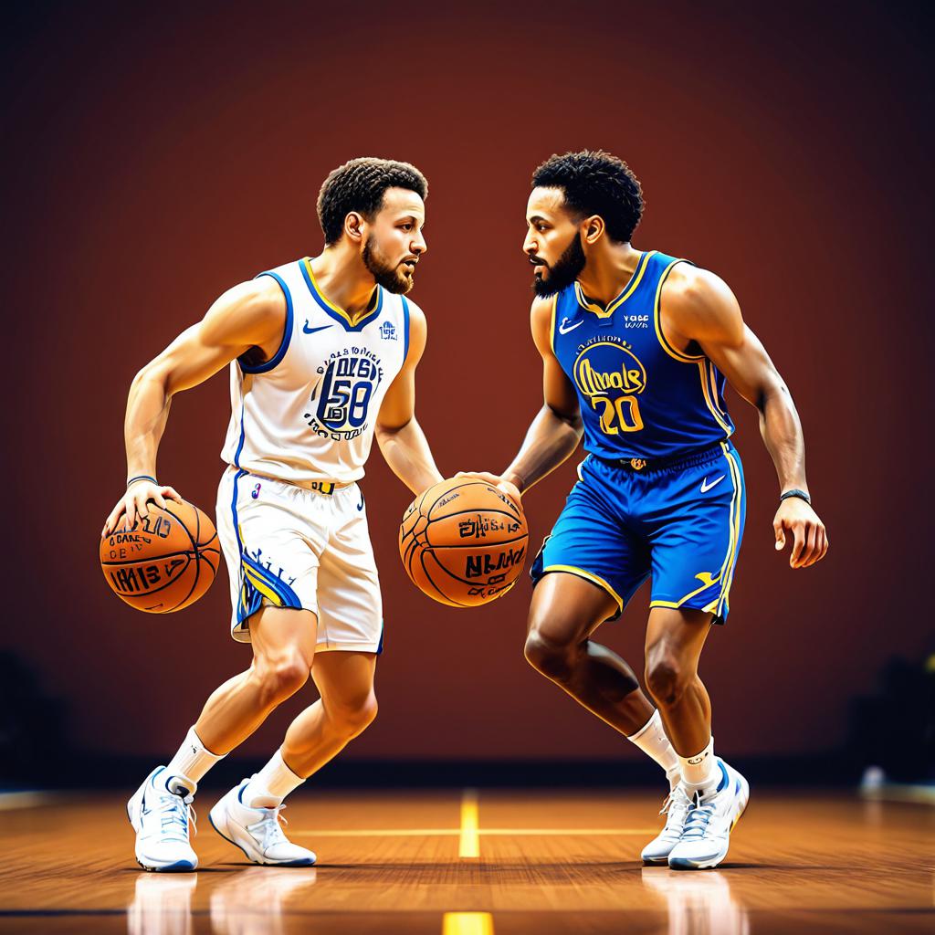 2016 NBA全明星赛三分球大赛，库里与汤普森的巅峰对决