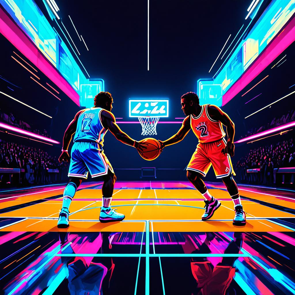 NBA2KOL12球星，虚拟篮球场上的传奇对决