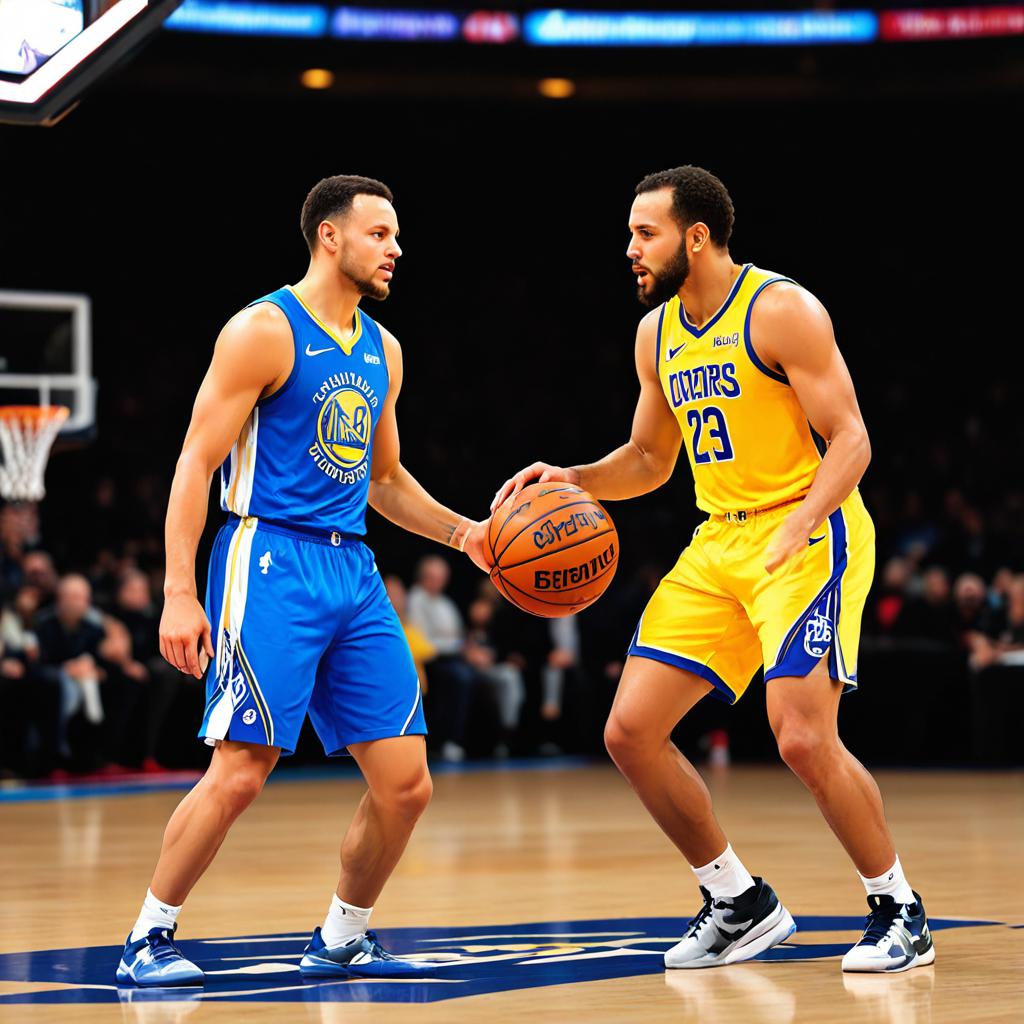 2016 NBA全明星三分大赛回放，库里与汤普森的巅峰对决