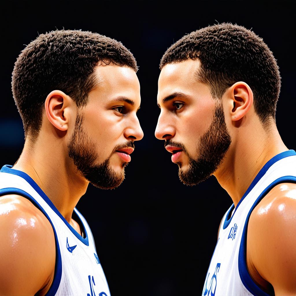 16年NBA全明星三分大赛，库里与汤普森的巅峰对决